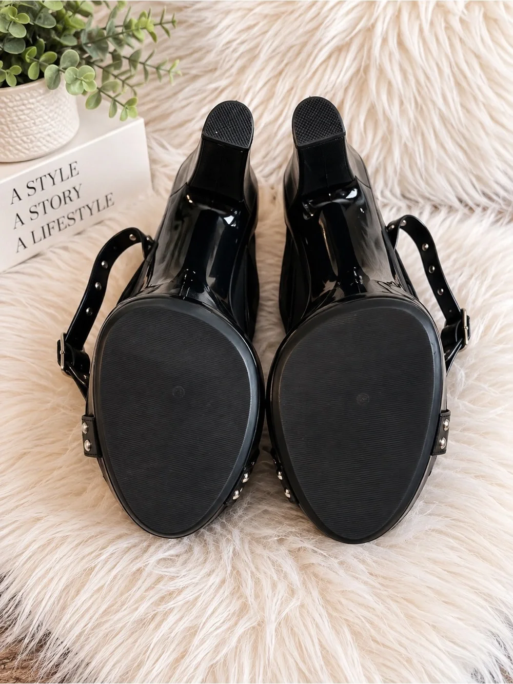 Black Women's Dancer Heels